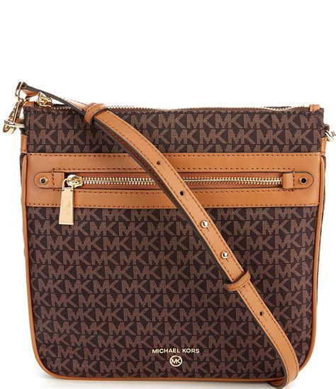 michael kors jetset signature men's briefcase|Michael Kors monogram crossbody bag.